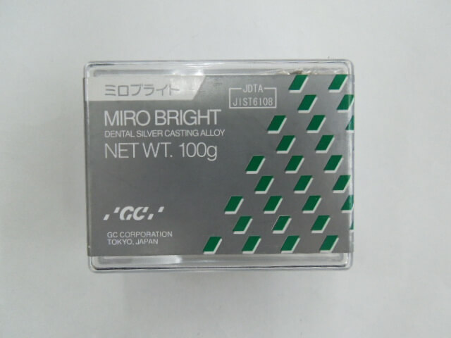 未開封・未使用　歯科用貴金属　金銀パラジウム　ネオゴールド12