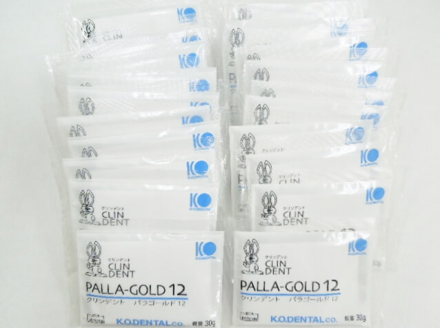 未使用・未開封 歯科用12％金パラ　ケーオーデンタル　クリンデントパラゴールド12