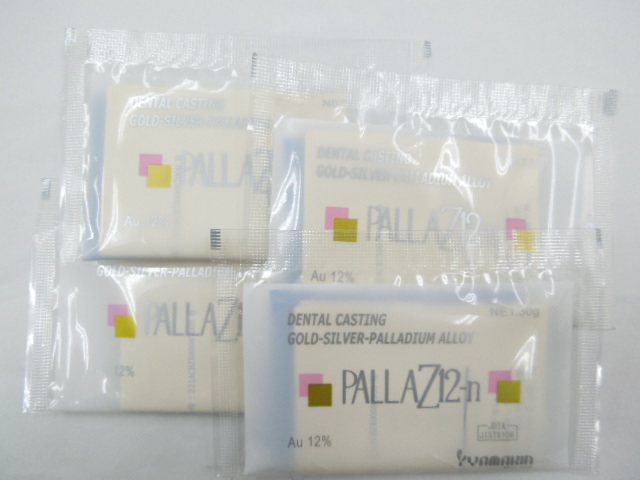 歯科貴金属材料　12％金パラジウム　山本貴金属 パラゼット12-n