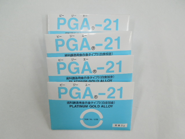 未開封品 歯科用金属製品　白金加金合金　石福金属興業　PGA-21