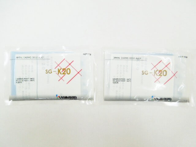 歯科金属 金合金 山本貴金属 SG-K20