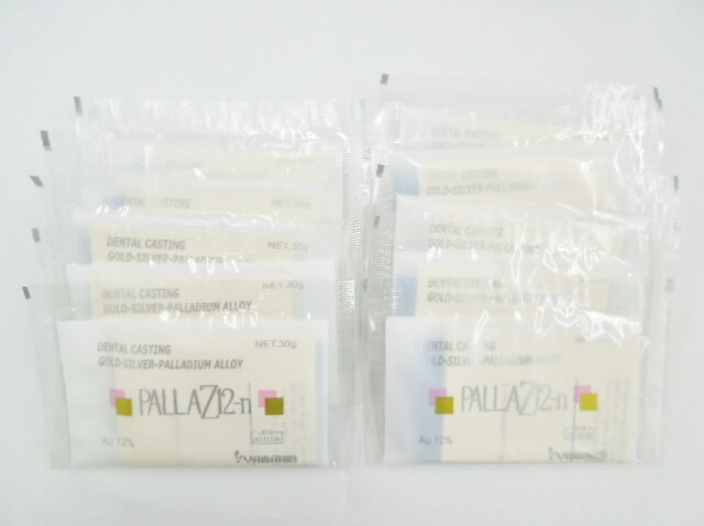 歯科金属材料　金パラジウム合金　山本貴金属　パラゼット 12-n