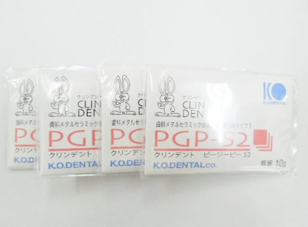 歯科貴金属製品 白金加金合金・メタルボンド ケーオーデンタル クリンデントPGP-52